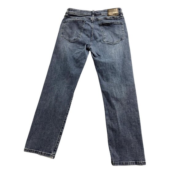 Liverpool Los Angeles Relaxed Straight Leg Jeans Denim Stretch Blue Size 32 - Picture 2 of 10